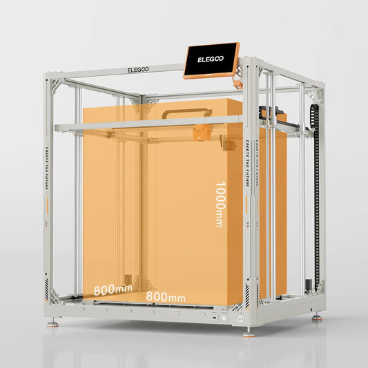 4 Independent Heated PEI Beds on Elegoo OrangeStorm Giga