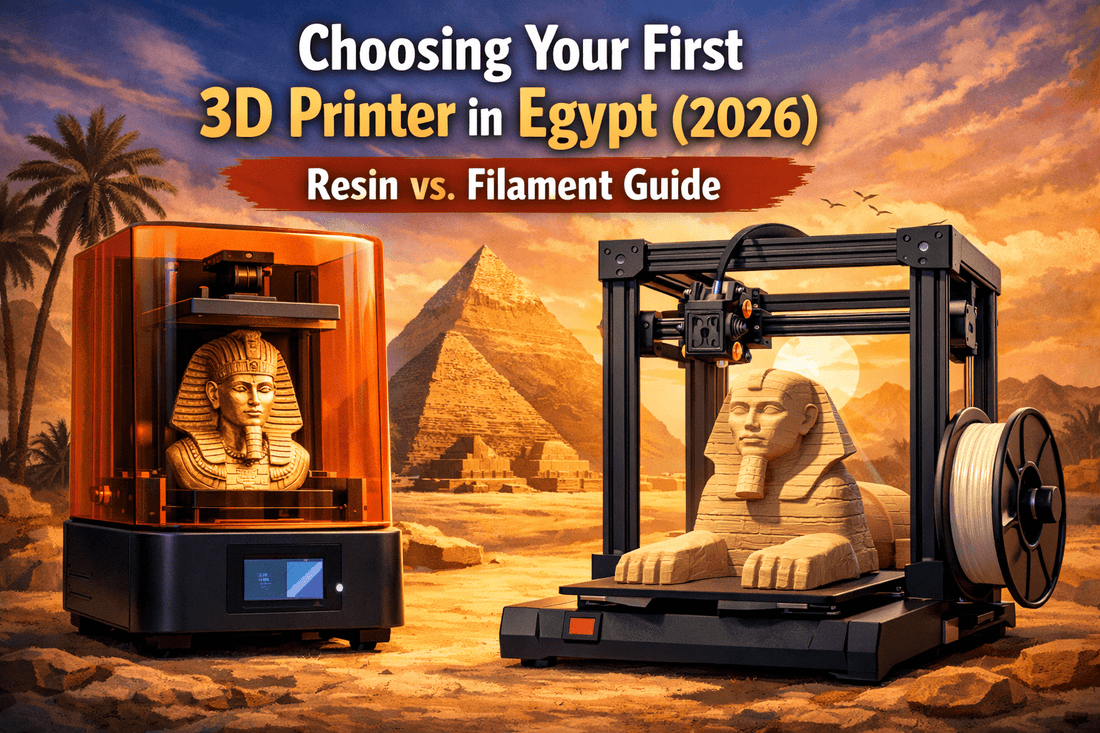 Choosing Your First 3D Printer in Egypt (2026): Resin vs. Filament Guide - Printfy3D-3D Printer Egypt