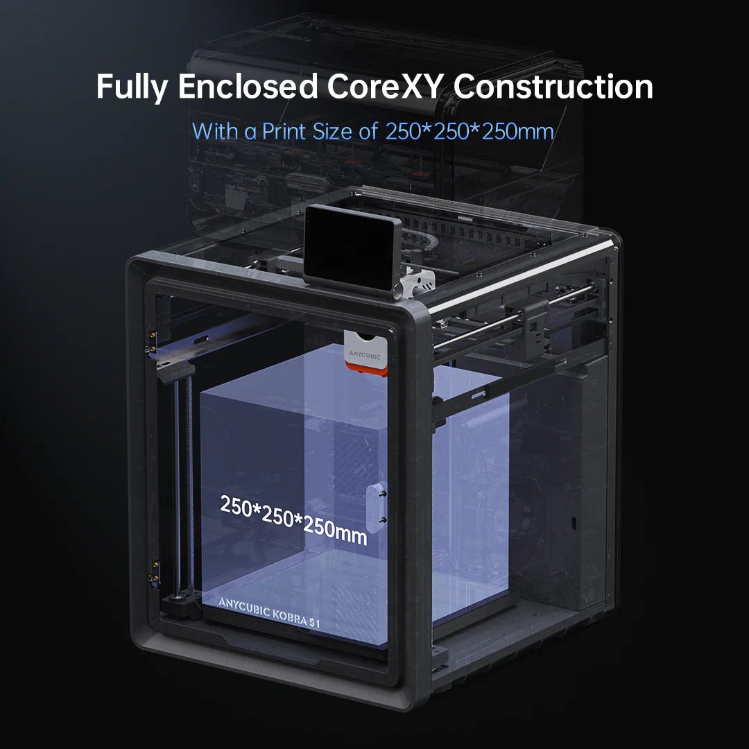 Built in Carbon Air Filter for Safe Indoor 3D Printing